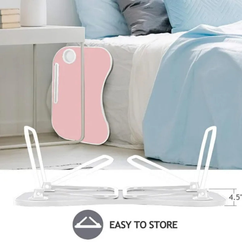 Portable Laptop Bed Table – Foldable Laptop Stand for Bed, Sofa & Couch