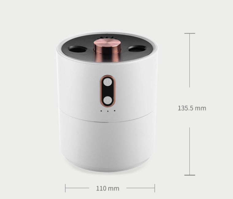 Volcanic Flame Aroma Diffuser – USB Portable Essential Oil Humidifier with LED Night Light