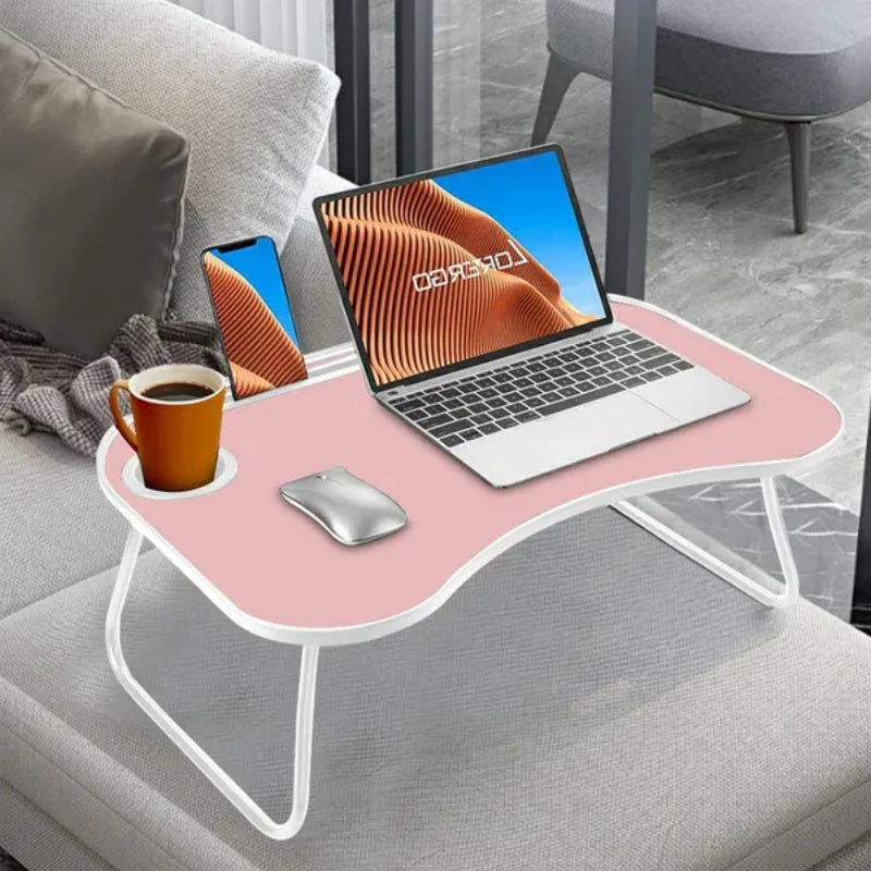 Portable Laptop Bed Table – Foldable Laptop Stand for Bed, Sofa & Couch